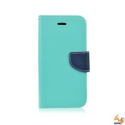 Страничен калъф тефтер за Samsung Galaxy S5/S5 Neo зелен