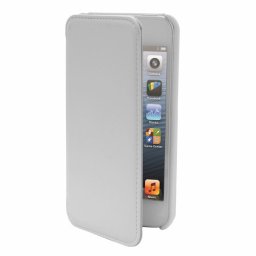 Страничен тефтер за iPhone 5/5S бял
