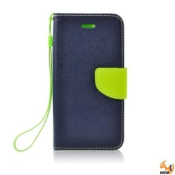 Страничен калъф тефтер за Microsoft Lumia 550 син