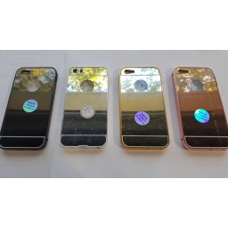 Метален бъмпер с огледален гръб за iPhone 5/5S