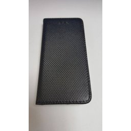 Страничен калъф тефтер за iPhone 5/5S/SE черен