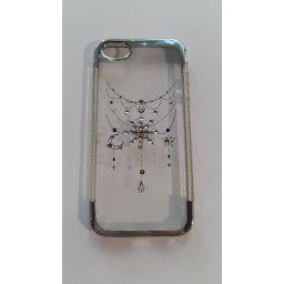 Силиконов калъф iPhone 5/5S с камъни