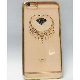 ТВЪРД ГРЪБ ЗА IPHONE 6/6S PLUS ART С КАМЪНИ