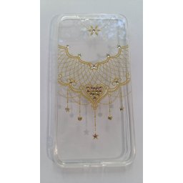 Силиконов калъф iPhone 7 Plus с камъни