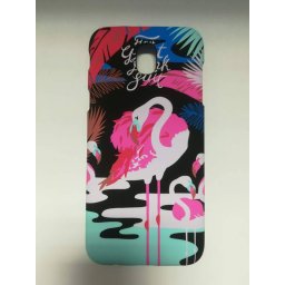 Твърд гръб за Samsung J5 (2017) ART фламинго