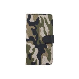 Страничен калъф тип тефтер за Samsung G390 Xcover 4 камуфлаж