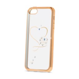 Силиконов калъф кейс за Samsung J3 2016 J320 Beeyo Heart златно сърце