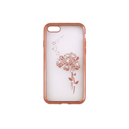 Силиконов калъф кейс за Samsung G965 S9 Plus Beeyo Roses розово злато