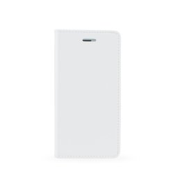 Страничен калъф тип тефтер за Samsung J330 J3 (2017) Magnet Book бял