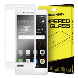 Стъклен протектор за целият екран Wozinsky за Huawei P9 Lite, бяла рамка