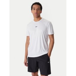 Reebok Тишърт RK25602CCM Бял Regular Fit