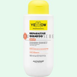 Alfaparf Yellow Възстановяващ шампоан за увредена и изтощена коса 500 мл. Repair Reparative Shampoo