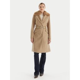Guess Преходно палто W5BL25 W2672 Кафяв Regular Fit