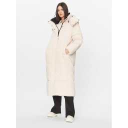 Calvin Klein Jeans Зимно яке J20J221888 Екрю Oversize