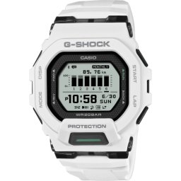 Casio G-Shock GBD-200-7ER Смарт часовник- Бял, Bluetooth, Фитнес сензор, 200м