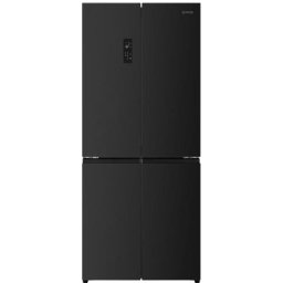 Хладилник с фризер Gorenje NRM819E61BX, Side by Side, NoFrost Plus, LED дисплей, 37 dB, Черен / Инокс