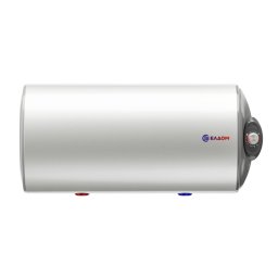 Бойлер Eldom WHF10046FBR, 100 литра, 3 kW, Хоризонтален, Емайлиран, Ел.изводи отдясно, Тръби отдолу, Бял
