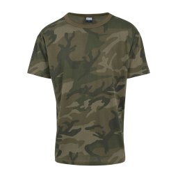 Тениска Camo Oversized Olive Camo