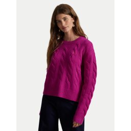 Polo Ralph Lauren Пуловер 211A91216001 Розов Straight Fit