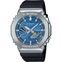 Часовник Casio G-Shock GBM-2100A-2BER, Син, Bluetooth, Слънчева енергия, GPS Flight Log, Neo-Retro, 200м