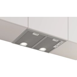 Аспиратор за вграждане Bosch DHL555BM, 53 см, Енергиен клас D, 170 W, 3 скорости + 1 интензивна, Сребрист металик