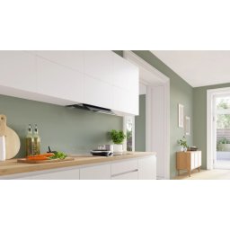 Аспиратор за вграждане Bosch DBB67DP60, 60 см, Енергиен клас B, 105 W, 3 скорости + 1 интензивна, Черен