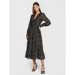 MICHAEL Michael Kors Коктейлна рокля MF28Y8Z6MT Черен Regular Fit