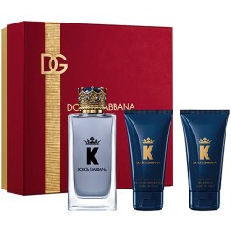 Dolce&Gabbana K by Dolce&Gabbana Комплект (EDT 100ml + AS Balm 50ml + SG 50ml) за Мъже