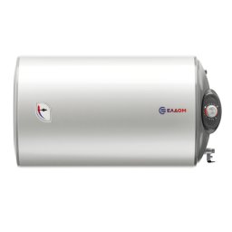 Бойлер с една серпентина Eldom WHF08046FRSR, 80 литра, 2kW, Хоризонтален, Изводи отдясно, Емайлиран, Бял