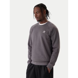 adidas Суитшърт Trefoil Essentials JW3598 Сив Regular Fit