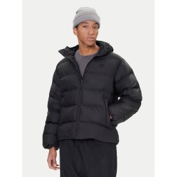 adidas Пухено яке Tonal JX4123 Черен Regular Fit