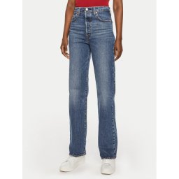 Levi's® Дънки Ribcage 79078-0007 Син Straight Fit