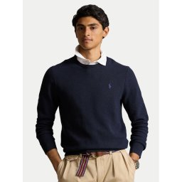 Polo Ralph Lauren Пуловер 710918163001 Тъмносин Regular Fit