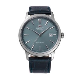 Orient RA-AC0F14L Мъжки часовник- Автоматичен механизъм, Син циферблат, Тъмносиня кожа, 5 ATM