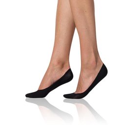 Bellinda COMFORT BALLERINAS - Ballerina Socks - Black