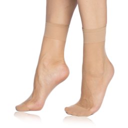 Bellinda FLY SOCKS 15 DEN - Women's nylon socks - almond