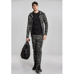 Interlock Camo Zip яке тъмна маска