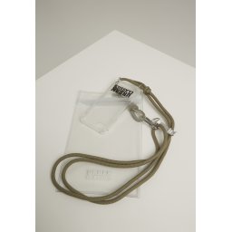 Necklace for Phone Accessories I Phone 8 Transparent/Olive