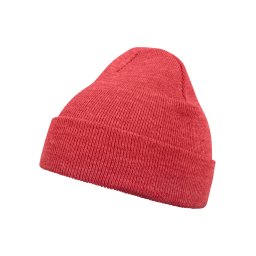 Beanie Basic Flap h.RED
