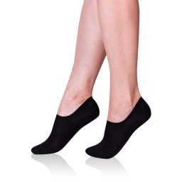 Bellinda BAMBOO SNEAKER SOCKS - Women's socks invisible - black