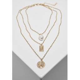 Pearl Basic Necklace - Gold Colors