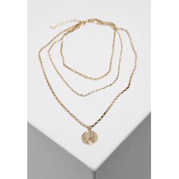 Amulet necklace - golden color