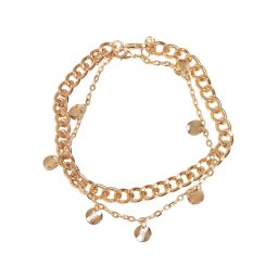 Ankle bag - gold color