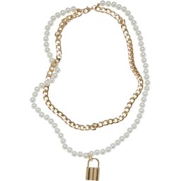 Pearl Layring Necklace - Gold Color