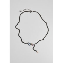 Love Gunmetal Necklace