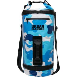 bluewhitecamo adventure dry backpack