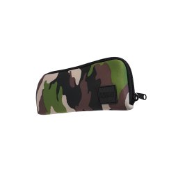 Green camo pencil case