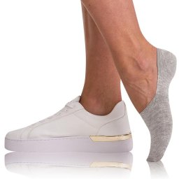 Bellinda BAMBOO FOOTIES SOCKS - Bamboo Extra Low Women's Socks - Grey