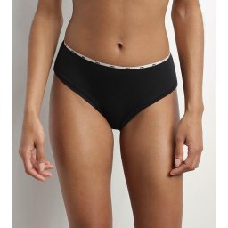 DIM ICONS MIDI BRIEF - Women's panties - black