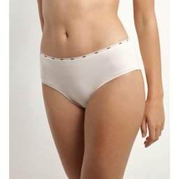 DIM ICONS MIDI BRIEF - Women's panties - cream